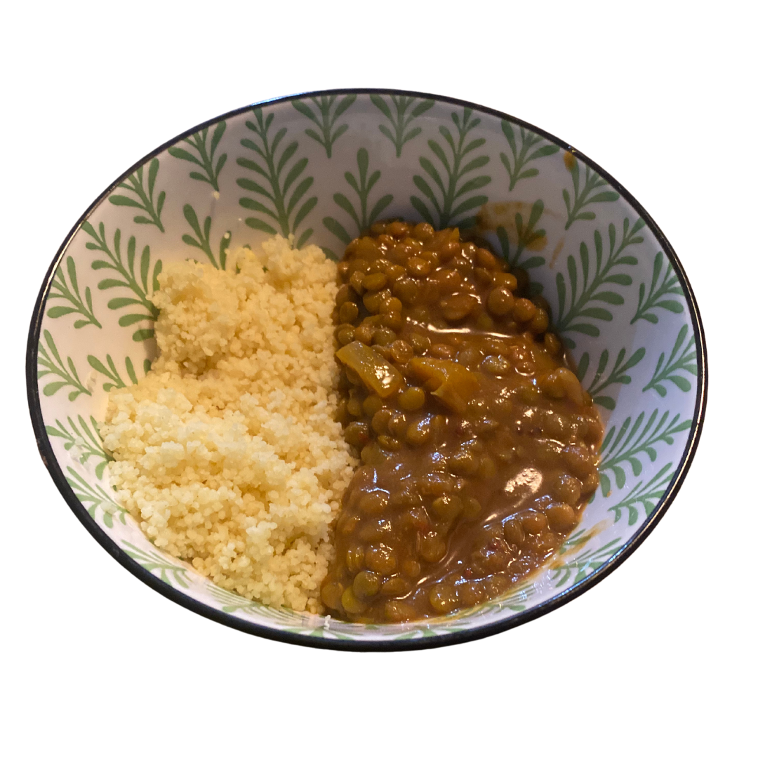 Mango Lentil Daal w/ Rice